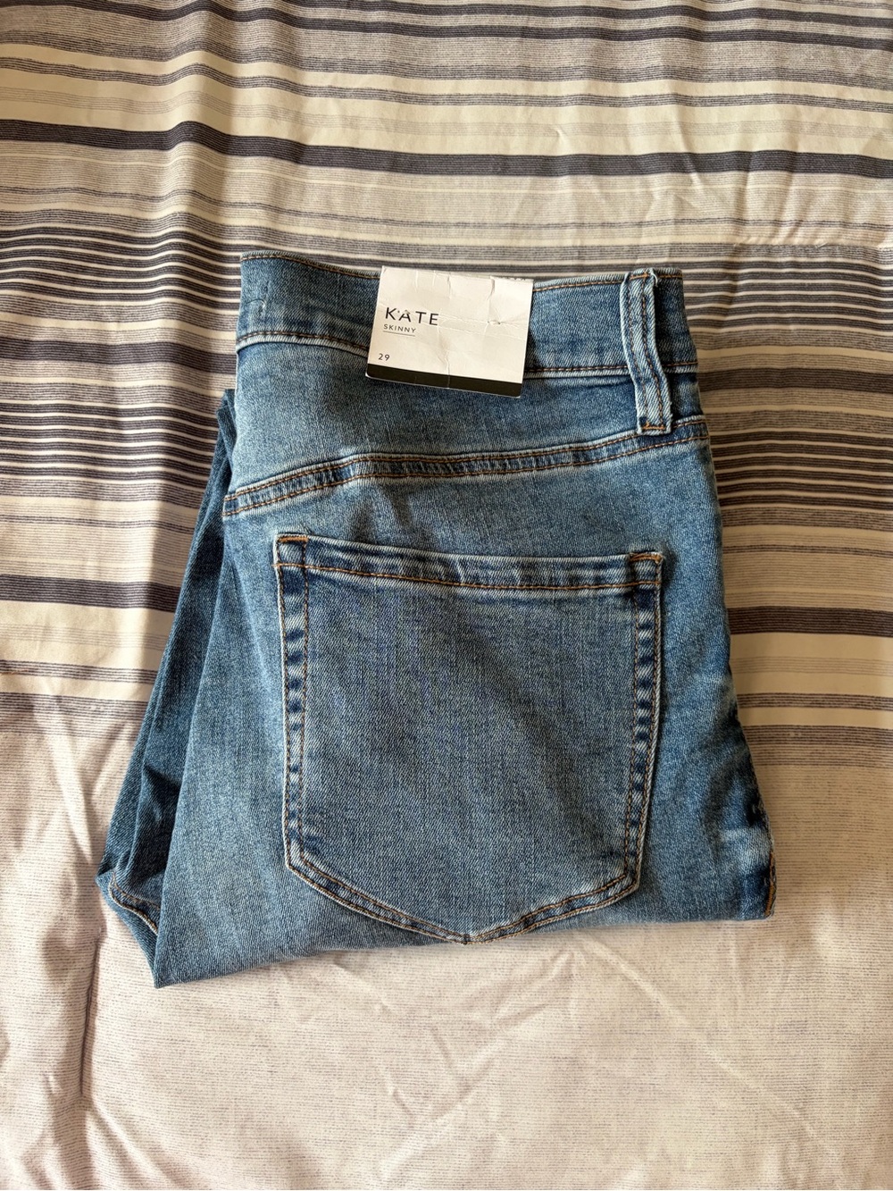 Dynamite Skinny Jeans - Light Blue Denim